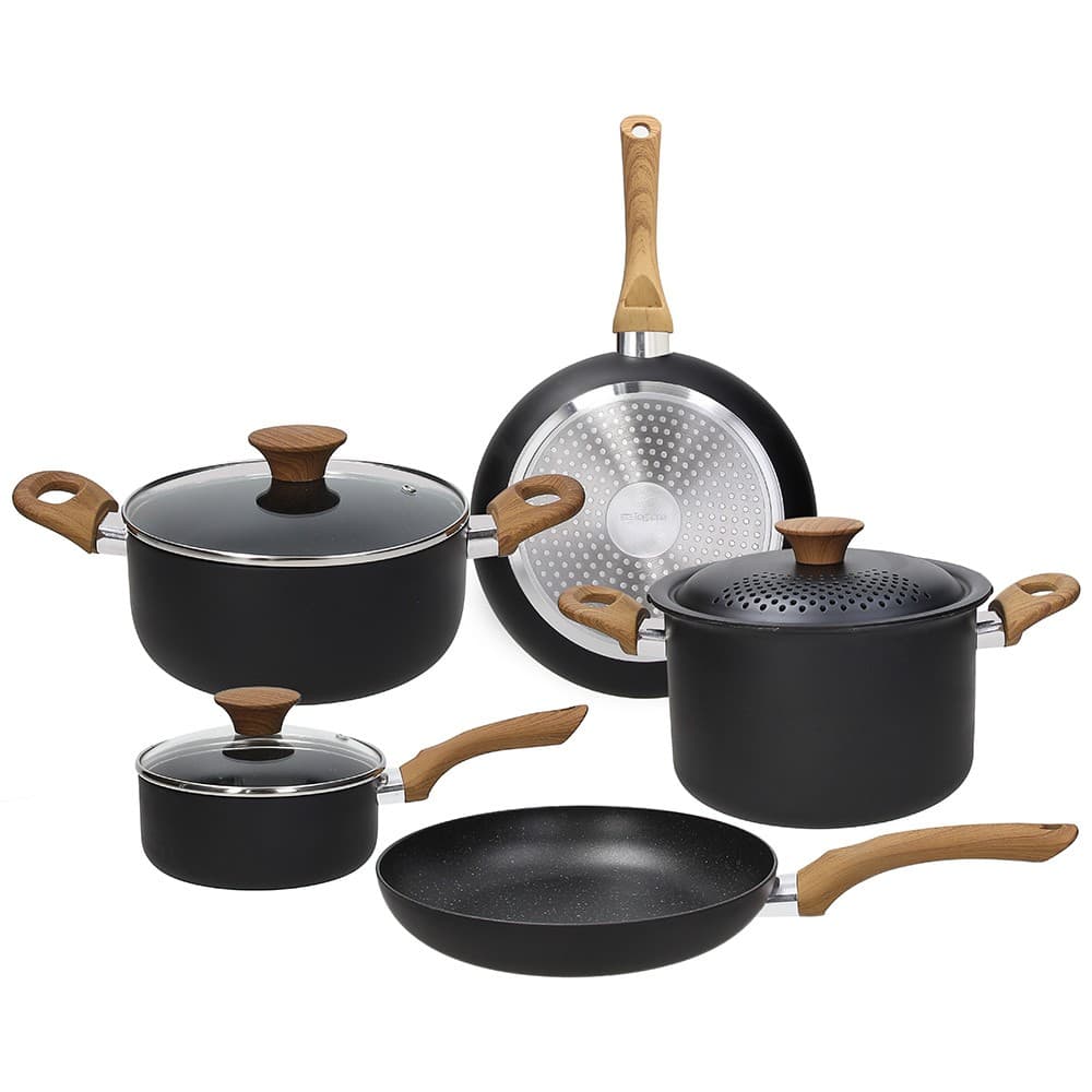 Batteria 8 pezzi Wood Tognana – Unieuro