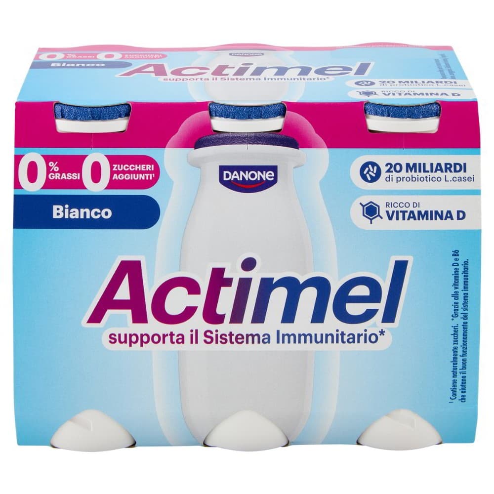 Yogurt Actimel Danone gusti assortiti, 600 g – Carrefour