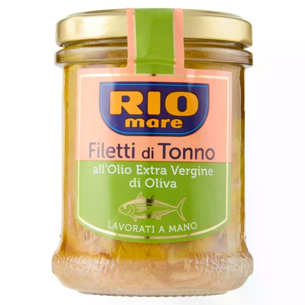 Filetti di tonno all'olio di oliva Rio Mare 185 g in offerta da Penny