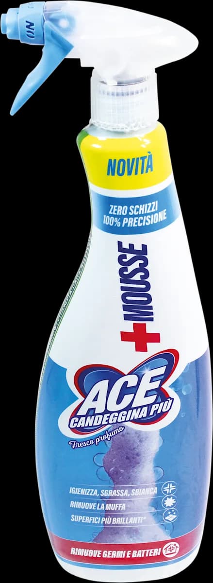 Candeggina più mousse spray Ace 650 ml in offerta da Bennet