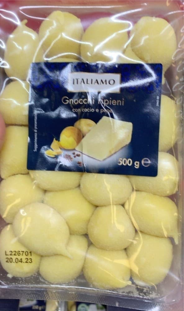 Italiamo gnocchi ripieni con cacio e pepe, 500 g – Lidl