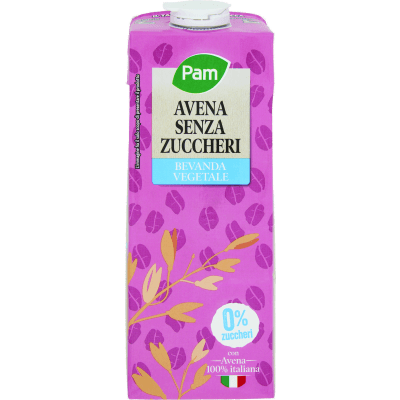 Bevanda vegetale avena zero zuccheri 1 L Pam in offerta da Panorama