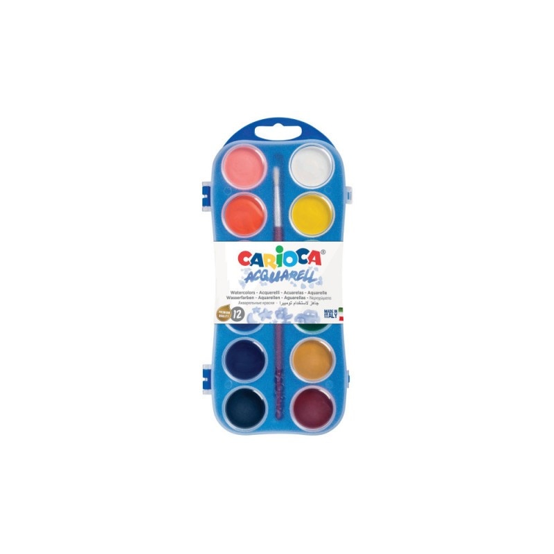 Acquerelli 12 pezzi in offerta da Carrefour