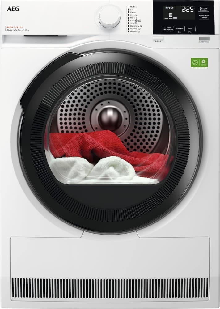 AEG asciugatrice TR8HGBG8B, 8 kg – Trony