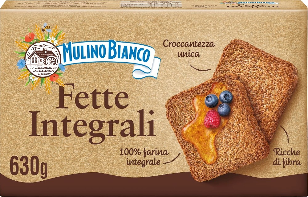 Fette Biscottate Integrali Mulino Bianco 1.26 kg in offerta da Bennet