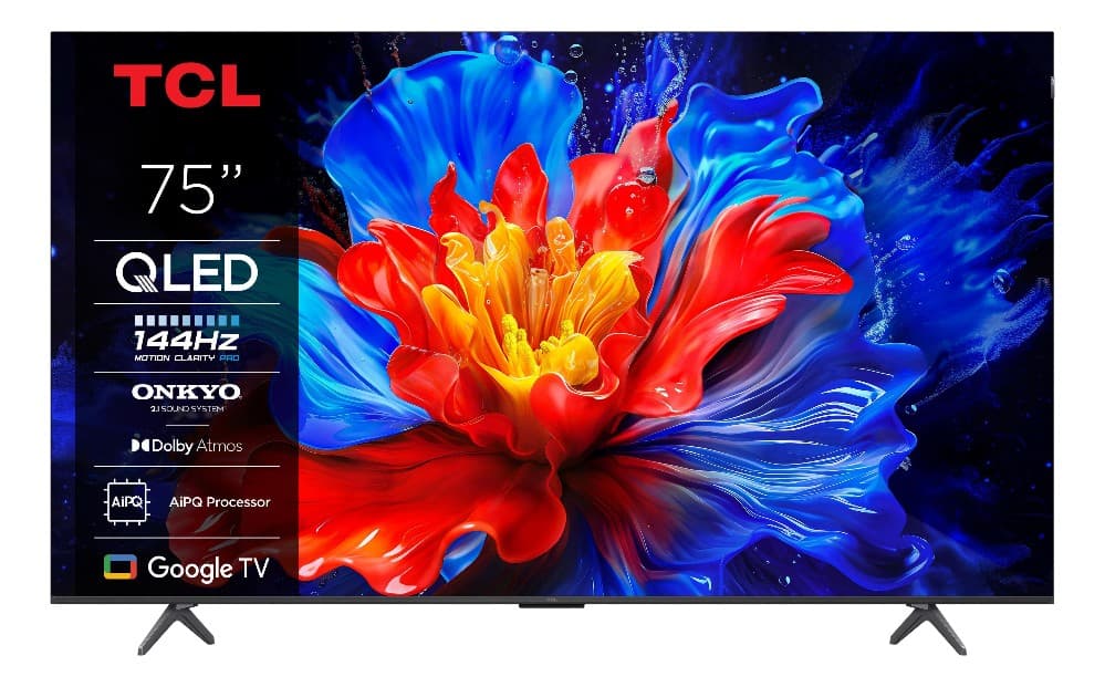 TCL QLED TV 4K 75P8K, 75" – Comet