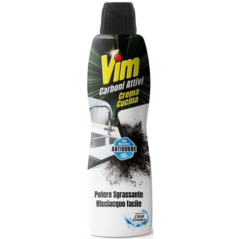 Crema multiuso o Sgrassatore Vim Carboni Attivi 500 ml in offerta da Iper La grande i