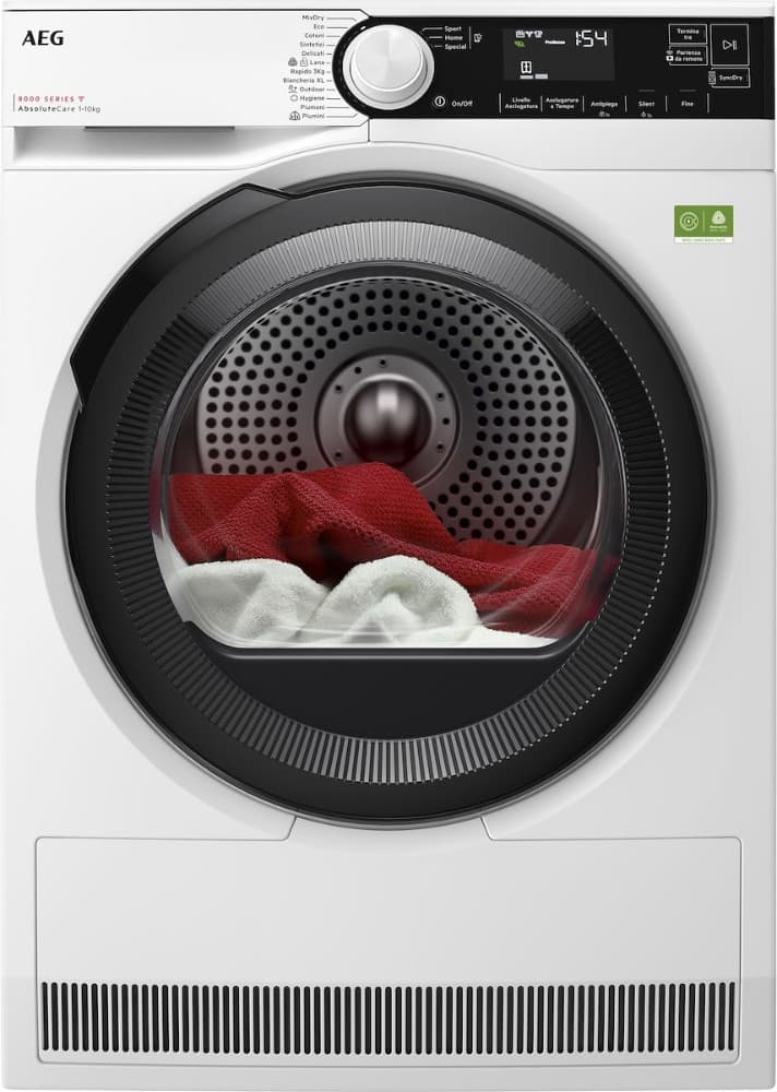 Asciugatrice AEG TR8H310BY, 10 kg – Unieuro
