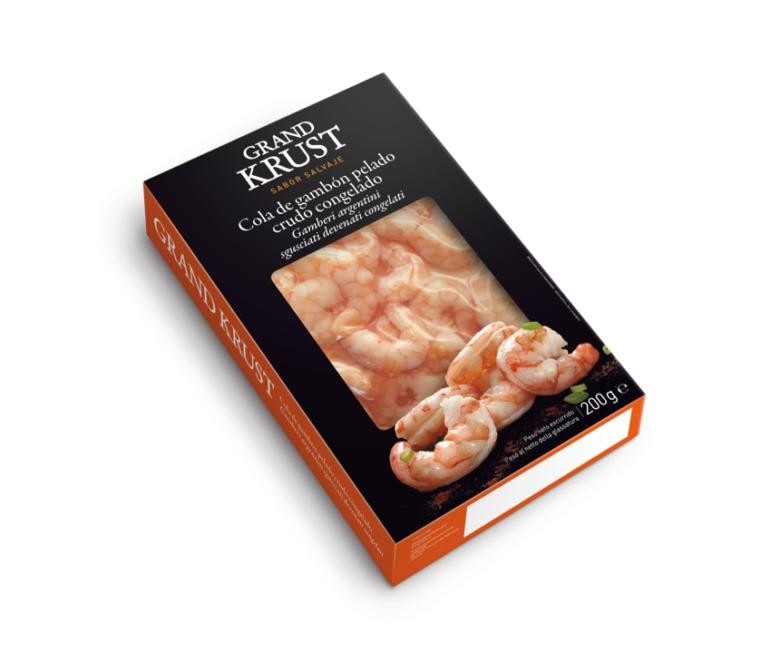 Gamberi argentini Grand Krust 200 g in offerta da Esselunga