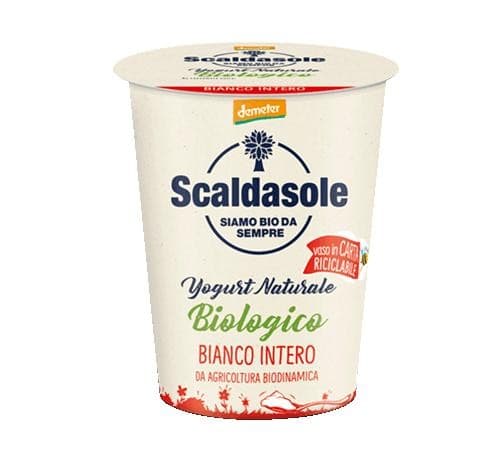 Yogurt bianco biologico Fattoria Scaldasole, 500 g – Panorama