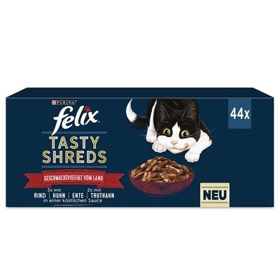 Felix Tasty Shreds 44x80 g Purina - Offerta nel negozio Coop