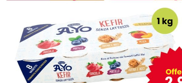 Yogurt Intero gusti assortiti Yomo 2x125 g in offerta da DeSpar