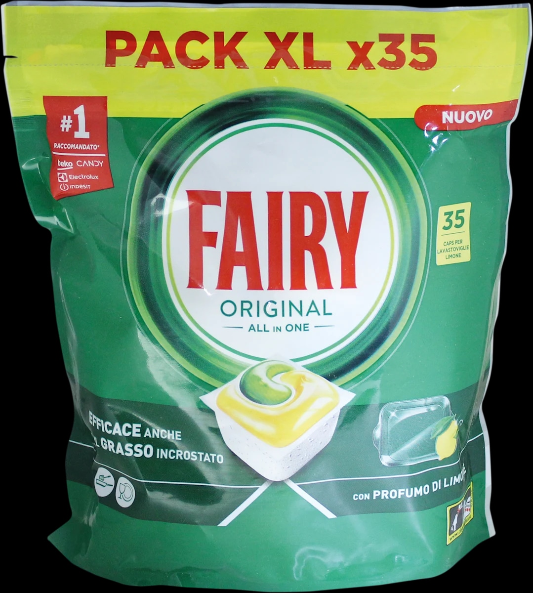Detergente lavastoviglie Fairy 19/21/35 caps in offerta da Il Gigante