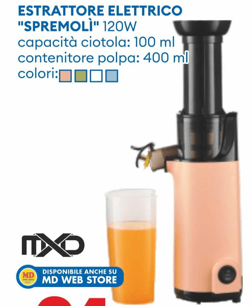 Estrattore Elettrico "Spremolì" - Offerta nel negozio MD
