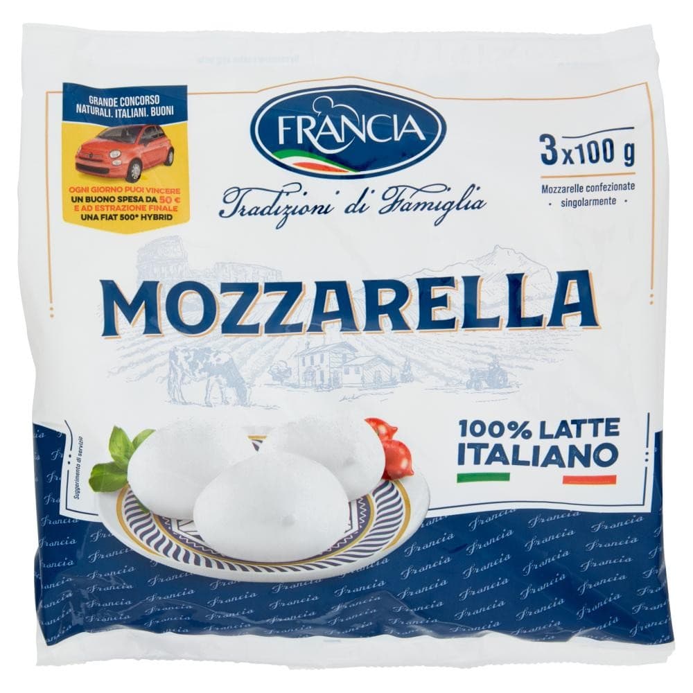 Mozzarella di Bufala Campana DOP, 300 g Francia – Carrefour