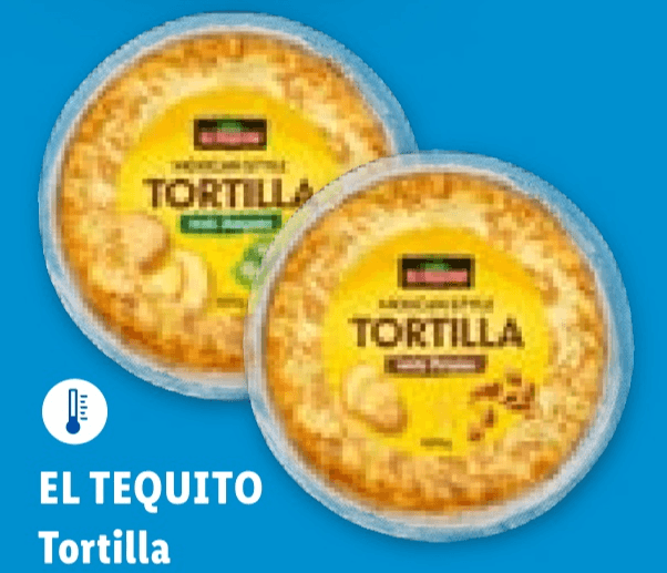 Tortilla 500 g EL TEQUITO in offerta da Lidl