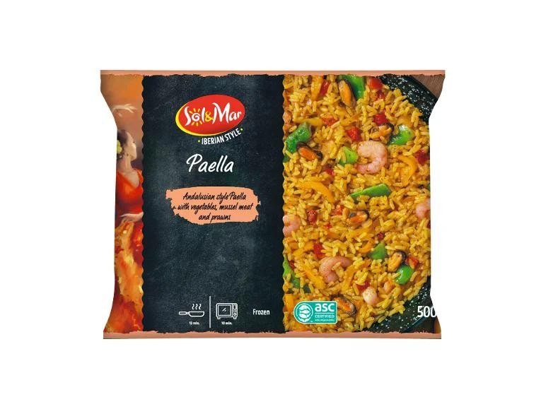 Paella 500 g Sol&Mar in offerta da Lidl
