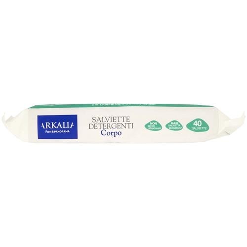 Salvietta umidificata corpo Arkalia 40 pezzi in offerta da Panorama