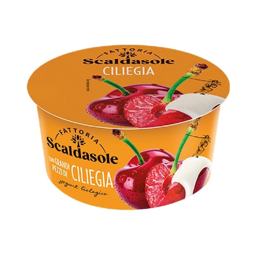 Yogurt Magro Bio Ciliegia Scaldasole 150 g in offerta da Carrefour