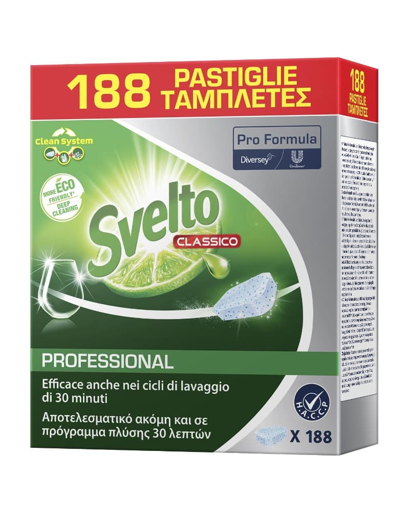 Svelto Classic tablets, 188 pezzi – Dpiù