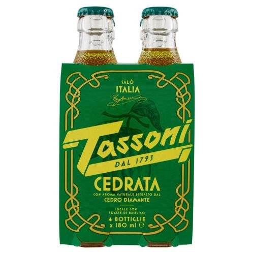 Cedrata Tassoni conf 4 pezzi, da 180 ml cad in offerta da Carrefour