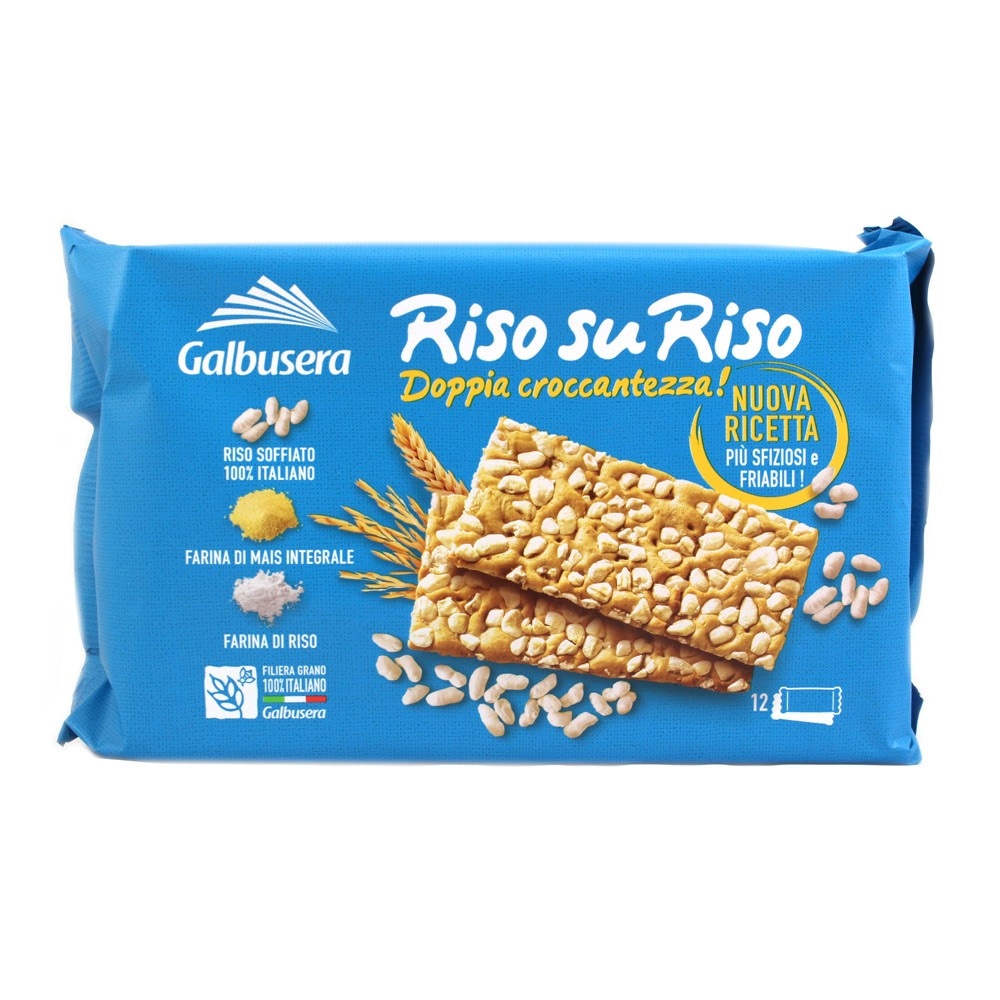 Crackers Riso su Riso Galbusera 380 g in offerta da Carrefour