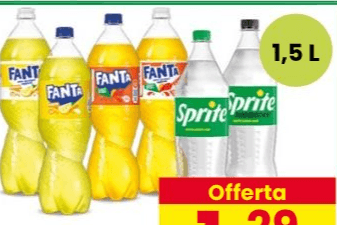 Fanta o Sprite assortite 1,5 L Fanta, Sprite in offerta da DeSpar