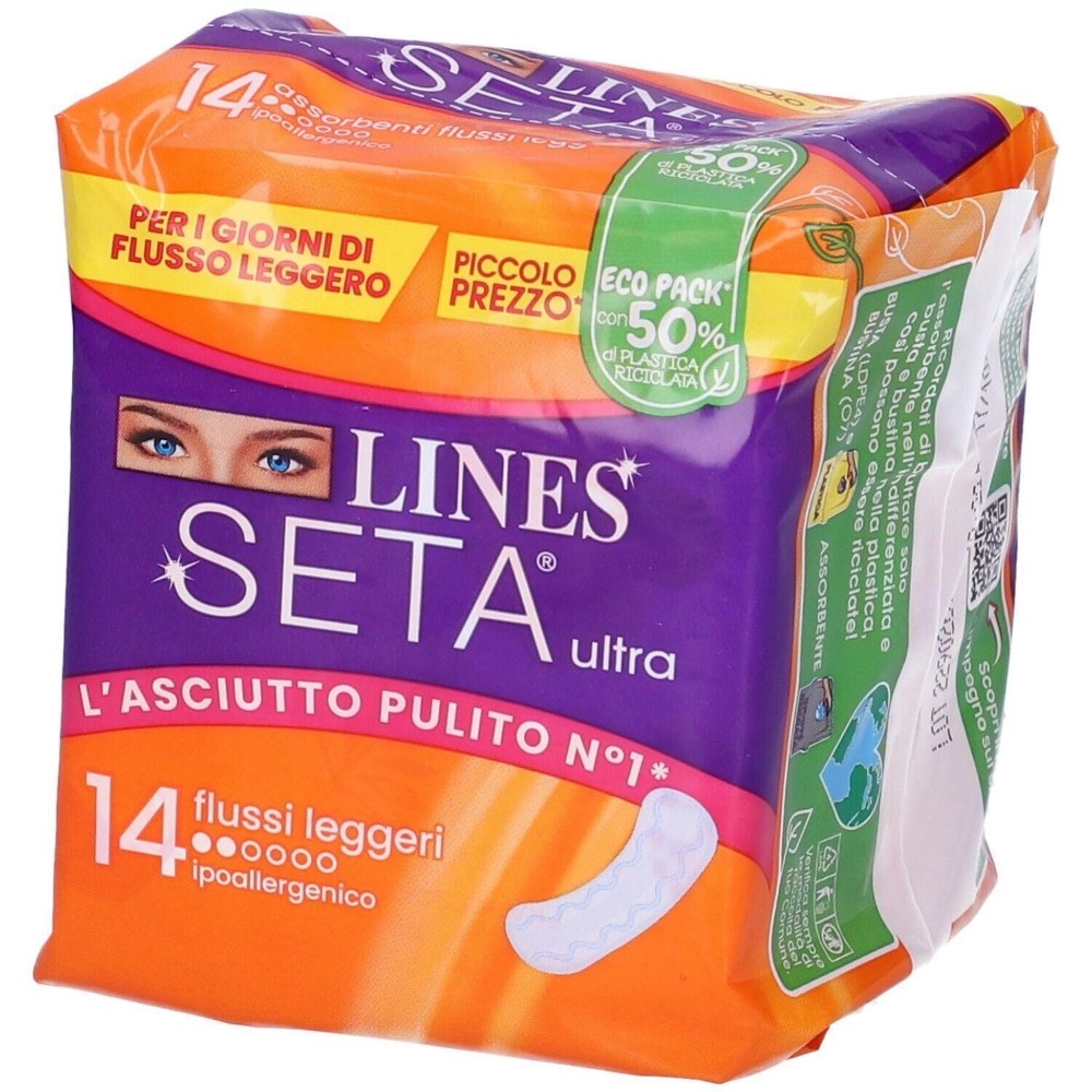 Assorbenti Quadripack Lines Seta 4x in offerta da Bennet