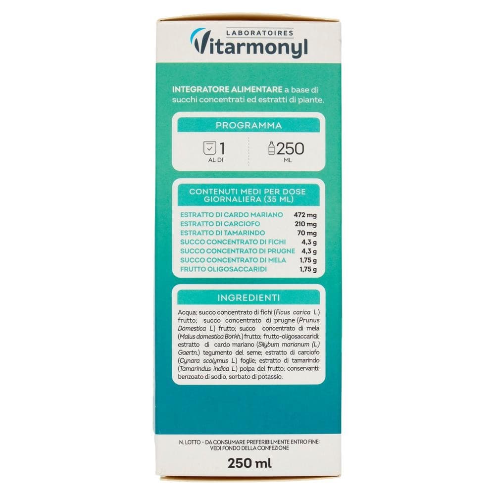 Integratore detox depura Vitarmonyl, 250 ml – Bennet