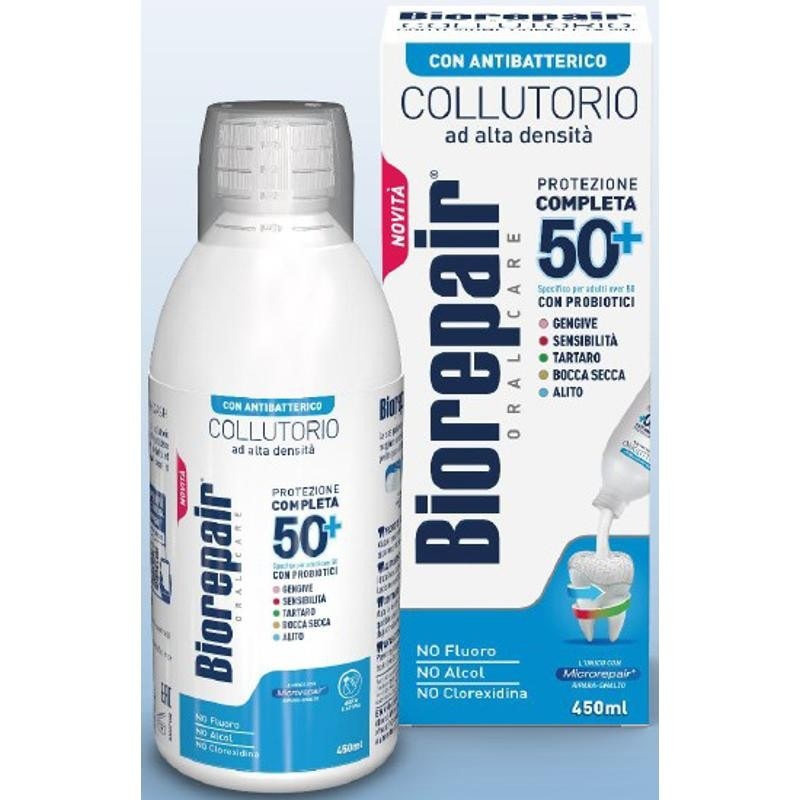 Biorepair Collutorio ad alta densità Protezione Completa 50+ 450 ml in offerta da Acqua & Sapone