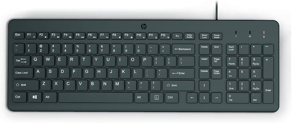 HP 150 Tastiera col filo in offerta da Unieuro