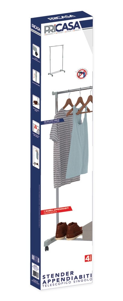 Stender singolo porta abiti in offerta da Bennet