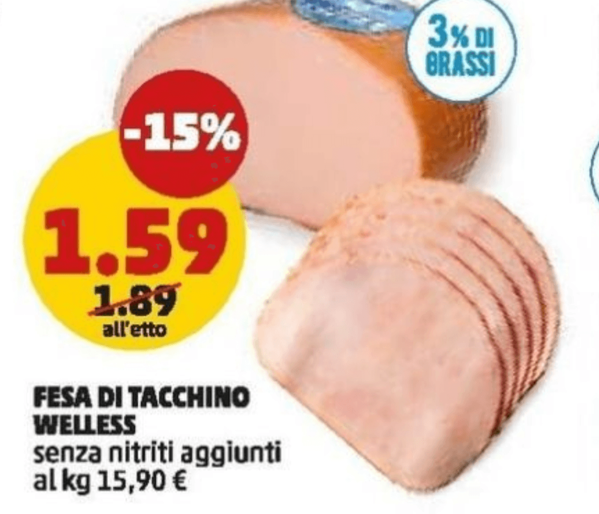 Fesa di Tacchino - Offerta nel negozio Penny