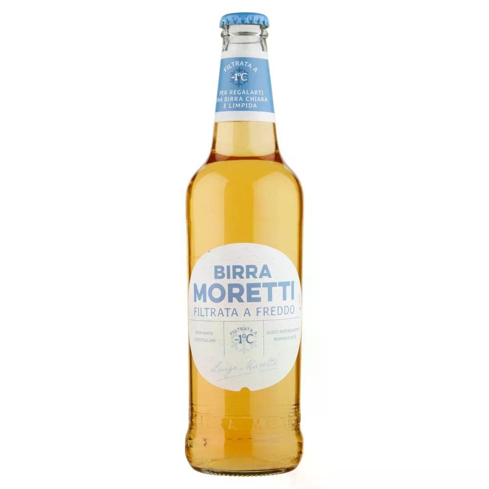 Birra Moretti filtrata a freddo, 50 cl – Il Gigante