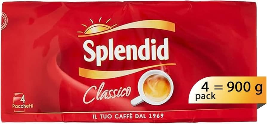 Caffè classico Splendid, 4x225 g – Il Gigante