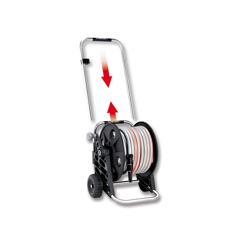 Carrello avvolgitubo equipaggiato Genius 25 25 m tubo Ø13 mm Claber in offerta da Leroy Merlin