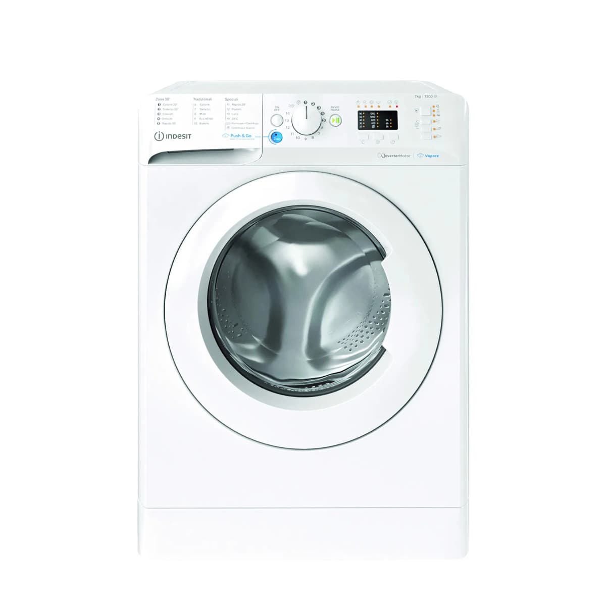 Indesit lavatrice slim BWSA7126XWVIT, 7 kg – Unieuro