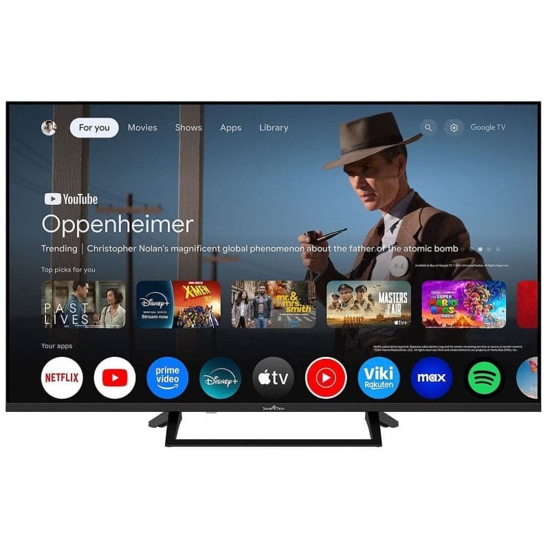 Smart Tech TV QLED 43" UHD 4K 43QG06V, 43" – Expert