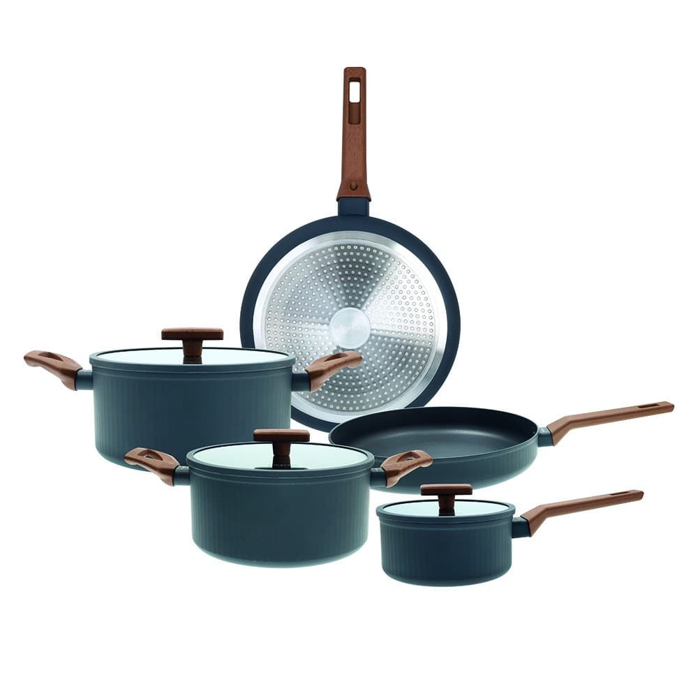 Batteria 8 pezzi Vertical Ribs, 8 pezzi Tognana – Unieuro