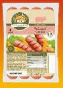 Würstel di Suino Sapor di Cascina conf. da 4 pz in offerta da Penny