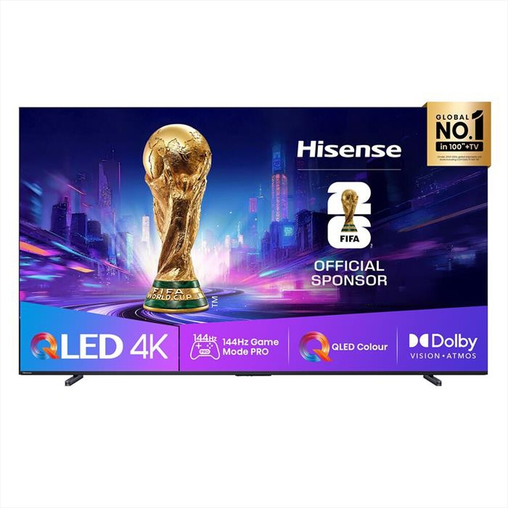 Q‑LED Smart 100EZPRO 100" HISENSE in offerta da Euronics