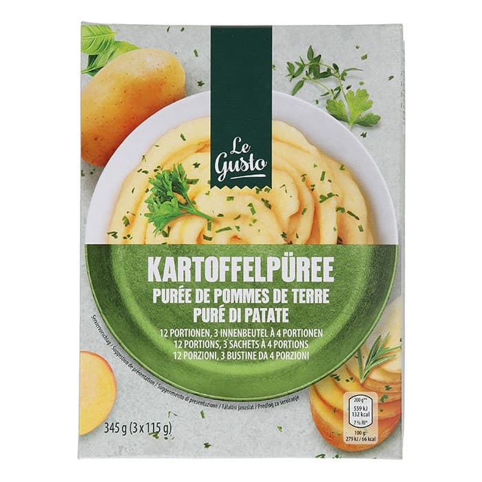 Le Gusto purè di patate 345 g in offerta da ALDI