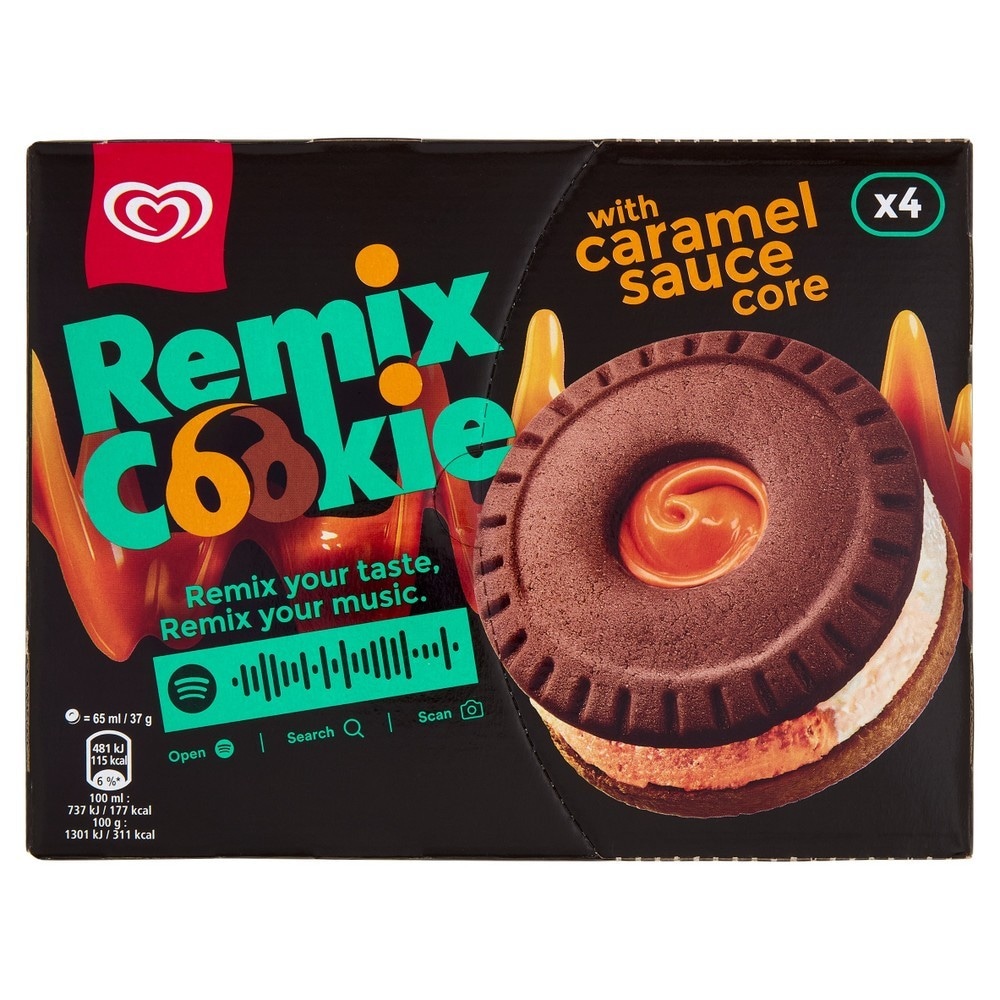 Cookie Remix o Ringo Sandwich Conf. 4 pz, 148 g in offerta da Carrefour