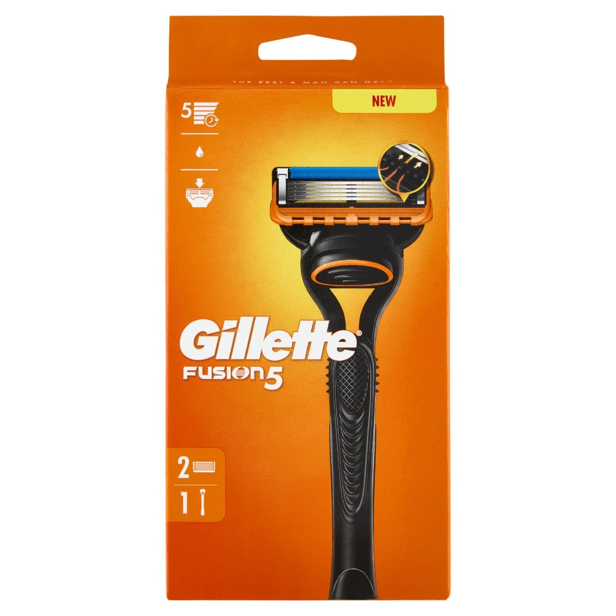 Gillette Fusion5 rasoio 2+1 in offerta da Tigota