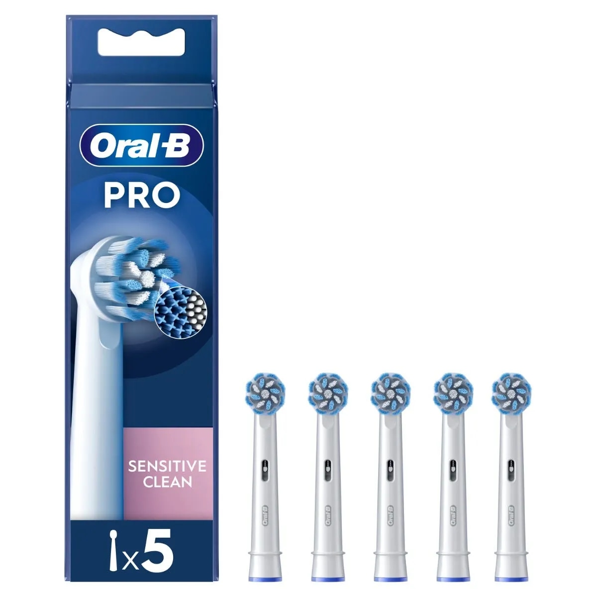Testine di ricambio Pro Sensitive Clean X 5 Oral B in offerta da Comet