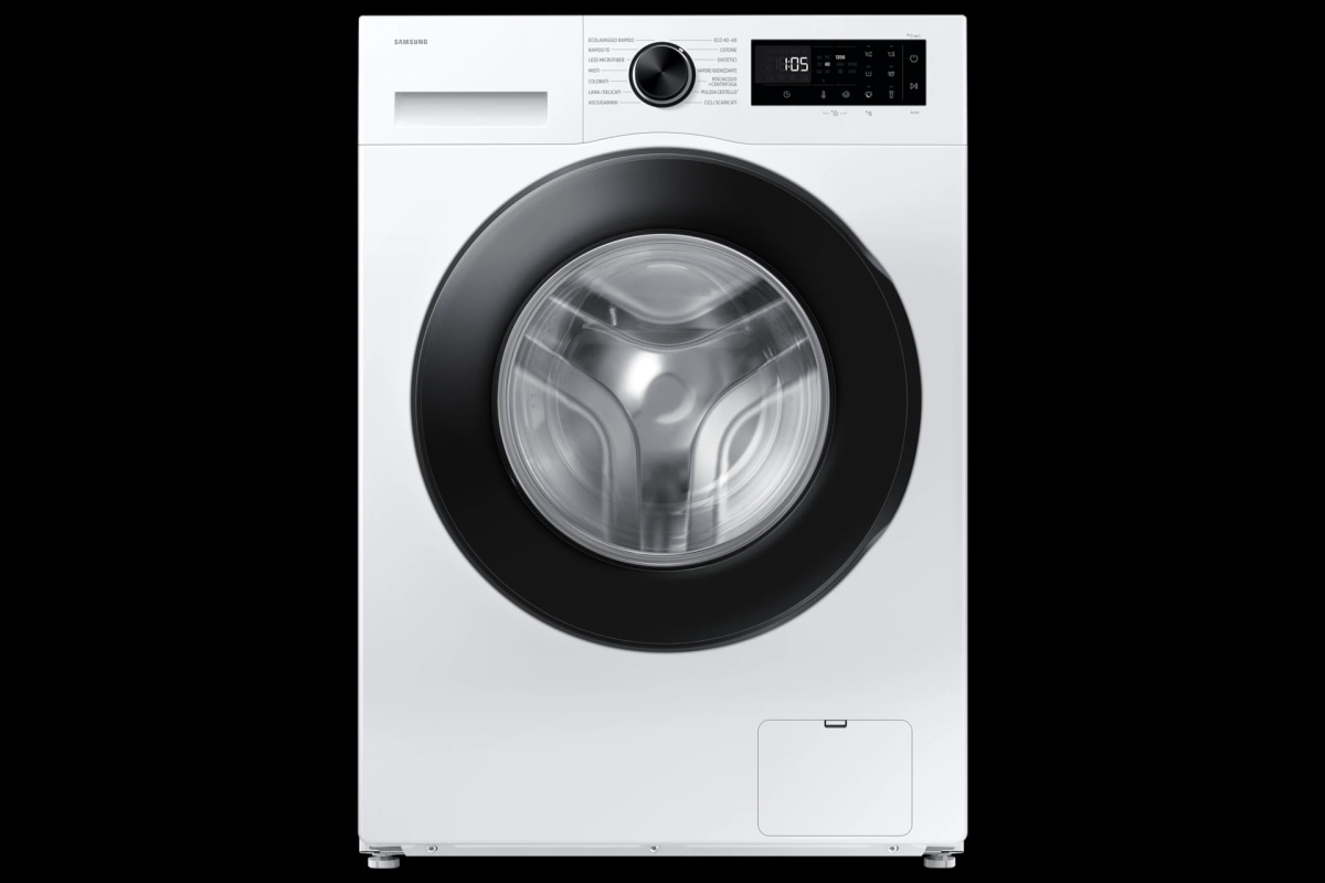 Samsung Lavatrice Slim Crystal Clean WW80FG5L32AEET 8 KG in offerta da Expert