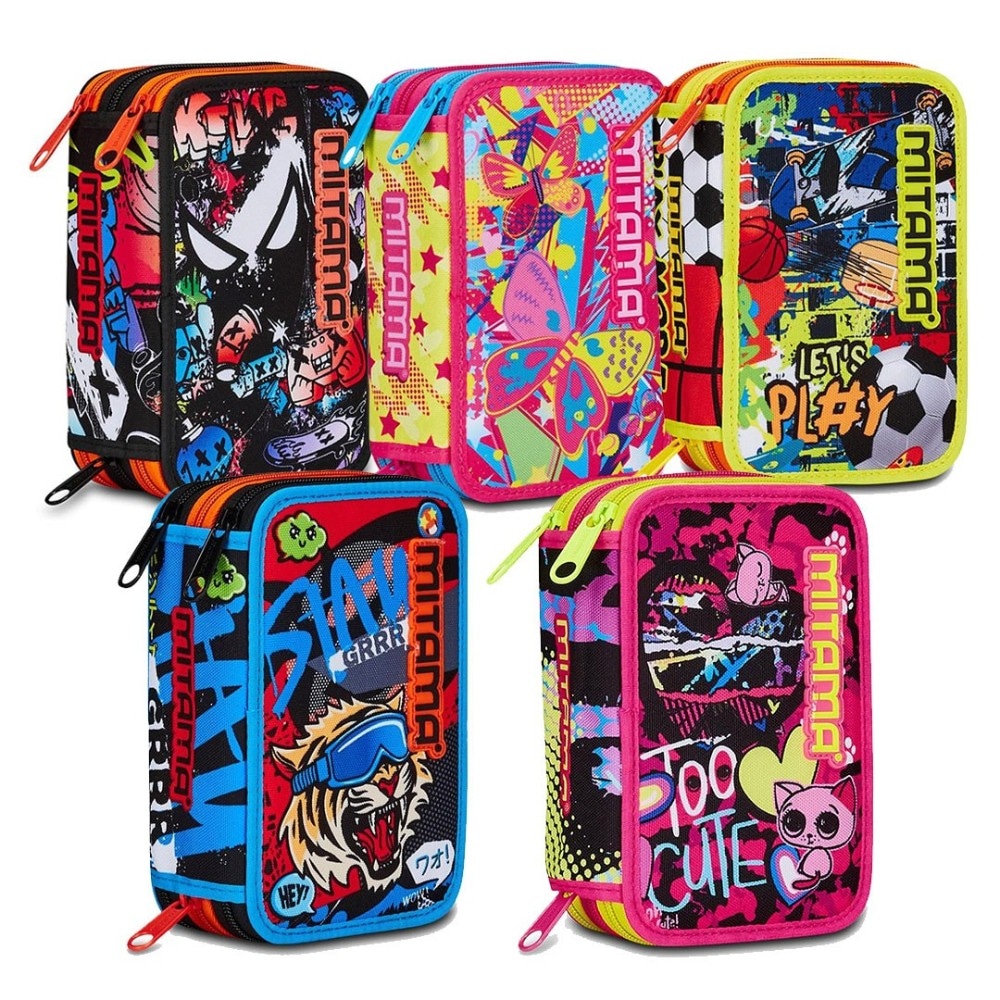 Astuccio 3 zip Mitama New Plus Mix in offerta da Il Gigante