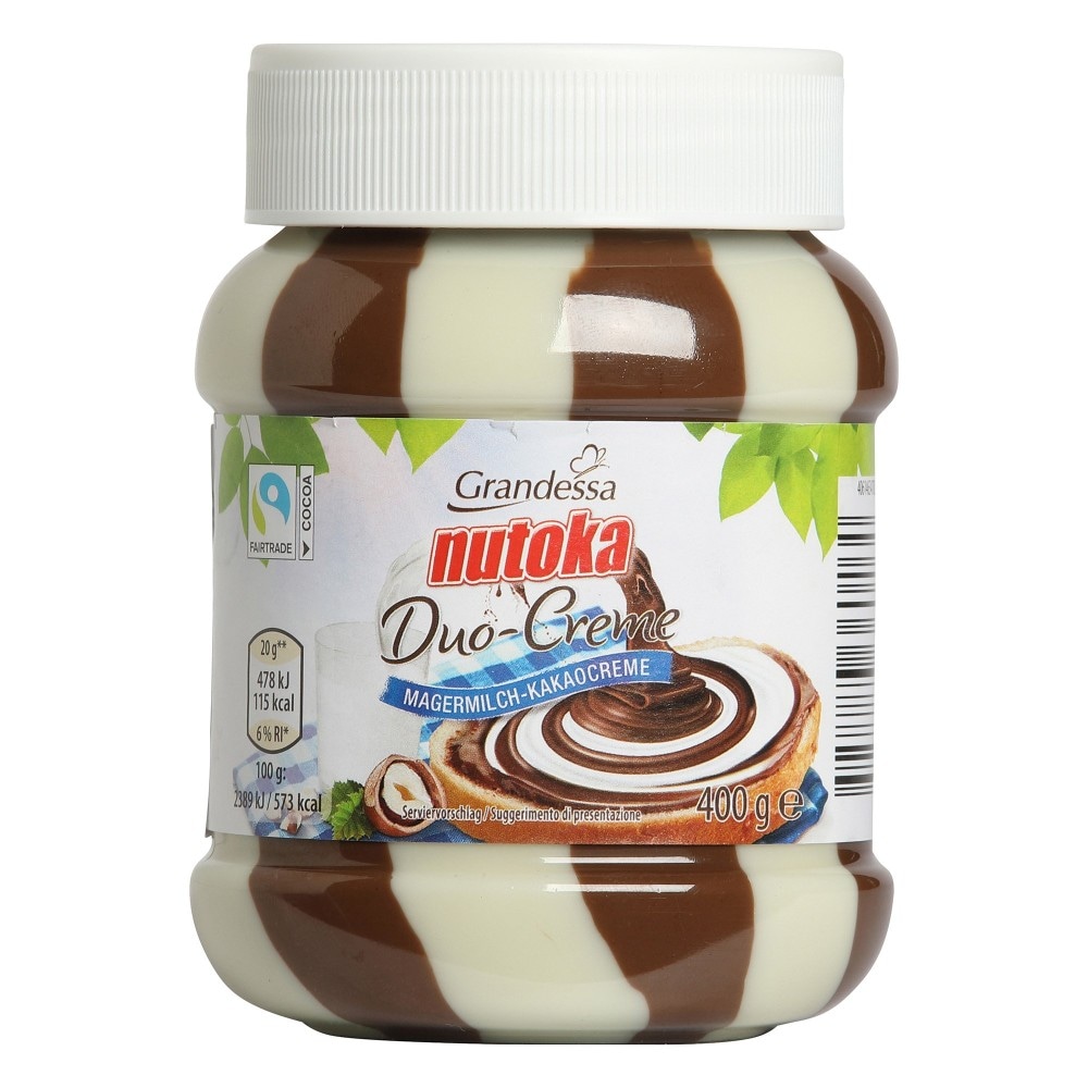 Nutoka crema alla nocciola bigusto 400 g in offerta da ALDI