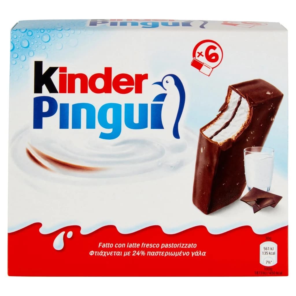 Pinguì 8 x 30 g Kinder in offerta da ALDI
