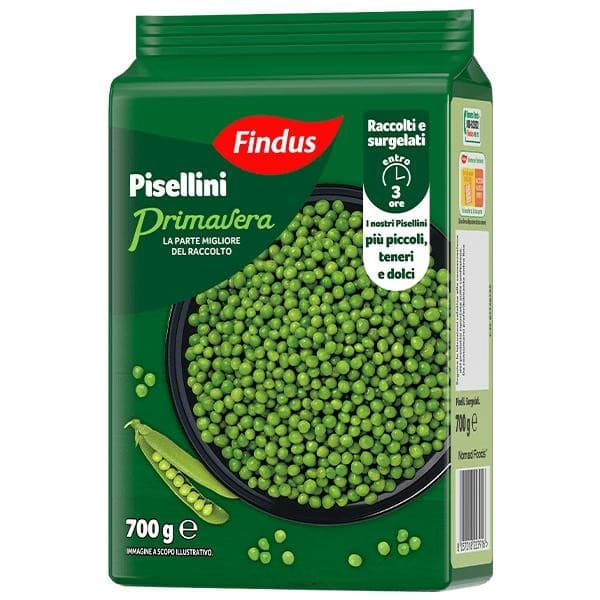 Pisellini primavera Findus 700 g in offerta da Il Gigante